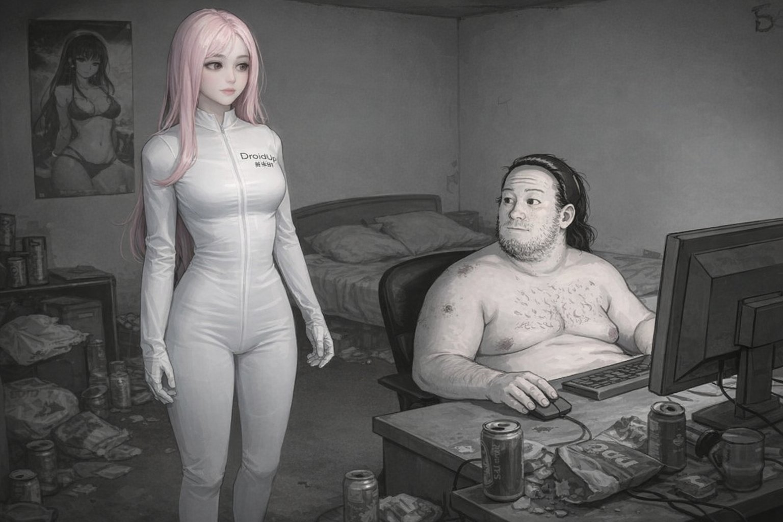 MOYA in bedroom scene depicting everyday life integration